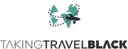Logo de Taking Travel Black