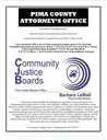 Logo of Pima County Attorney's Office- Community Justice Board
