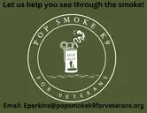 Logo of POP SMOKE K9 FOR VETERANS