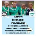 Logo of ALU LIKE INC. Hanai a Ulu/Foster Grandparent Volunteer Program