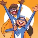 Logo de The Superhero Project