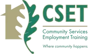 Logo of Community Services Employment Training (CSET)