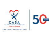 Logo of King County Dependency CASA