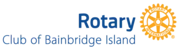 Logo of Rotary club of Binbridge Island