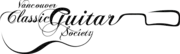 Logo of Vancouver Classic Guitar Society