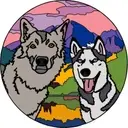 Logo of Cavalli's Husky and Wolfdog Rescue