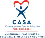 Logo de CASA for Children - Serving  Multnomah, Washington, Columbia and Tillamook Counties