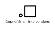 Logo of Dept of Small Interventions