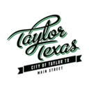 Logo of Taylor Texas  Main Street