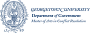 Logo of Georgetown University, Master of Arts in Conflict Resolution