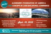 Logo of Alzheimer's  Foundation of America