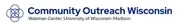 Logo of University of Wisconsin-Madison, Waisman Center, Community Outreach Wisconsin