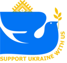 Logo de Support Ukraine With Us