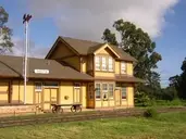 Logo of South Coast Railroad Museum