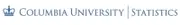 Logo of Columbia University - Department of Statistics