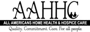 Logo of All Americans Home Health and Hospice Care