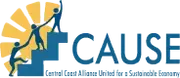 Logo of CAUSE (Central Coast Alliance United for a Sustainable Economy)