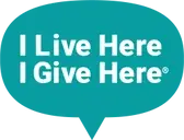 Logo of I Live Here, I Give Here