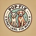 Logo of PopFix