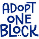Logo de ADOPT ONE BLOCK