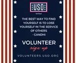 Logo de USO Fort Hood