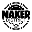 Logo of MAKER DISTRICT INC