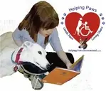 Logo of Helping Paws Therapy, Reading & Assistance Dogs & Pets