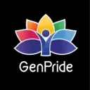 Logo of GenPride (Generations Aging with Pride)