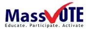 Logo de MassVOTE (Massachusetts Voter Education)