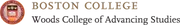 Logo of Boston College Woods College of Advancing Studies