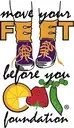 Logo of MOVE YOUR FEET BEFORE YOU EAT FOUNDATION