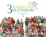 Logo de 3 Mariposas Montessori
