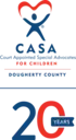 Logo of Dougherty County CASA
