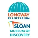 Logo of Sloan Museum of Discovery and Longway Planetarium