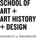 Logo of School of Art + Art History + Design, University of Washington