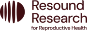 Logo of Resound Research for Reproductive Health