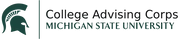 Logo of Michigan State University College Advising Corps