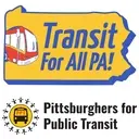 Logo of Pittsburghers for Public Transit / Transit for All PA!