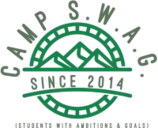 Logo of Camp S.W.A.G. (Students With Ambitions & Goals)