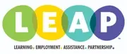 Logo of L.E.A.P. (Learning, Employment, Assistance, Partnership)