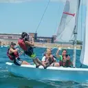 Logo of COMMUNITY BOATING CENTER INC