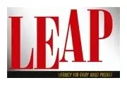 Logo of LEAP Literacy for Every Adult Project