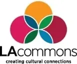 Logo of LA Commons, a project of Community Partners
