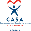 Logo de Georgia CASA