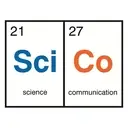 Logo of SciCo (Science Communication)
