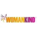 Logo of Womankind, Rising Above Violence