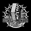 Logo of 102.5FM KXSF SAN FRANCISCO COMMUNITY RADIO