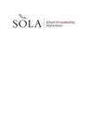 Logo de SOLA—School of Leadership, Afghanistan