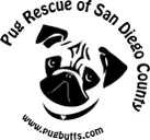 Logo of Pug Rescue of San Diego County
