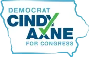 Logo of Cindy Axne for Congress